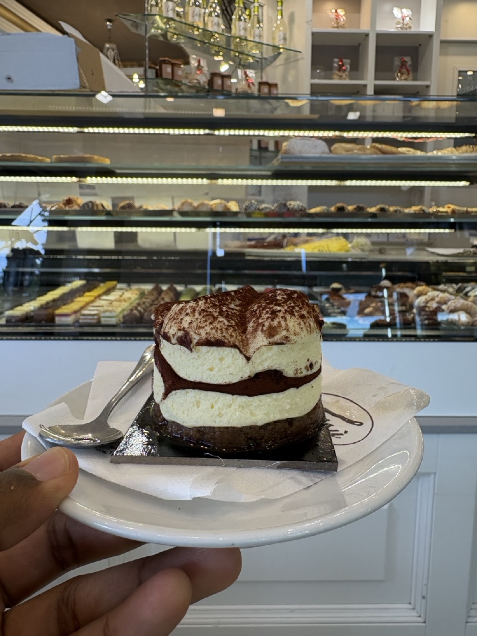 First tiramisu in Italy
