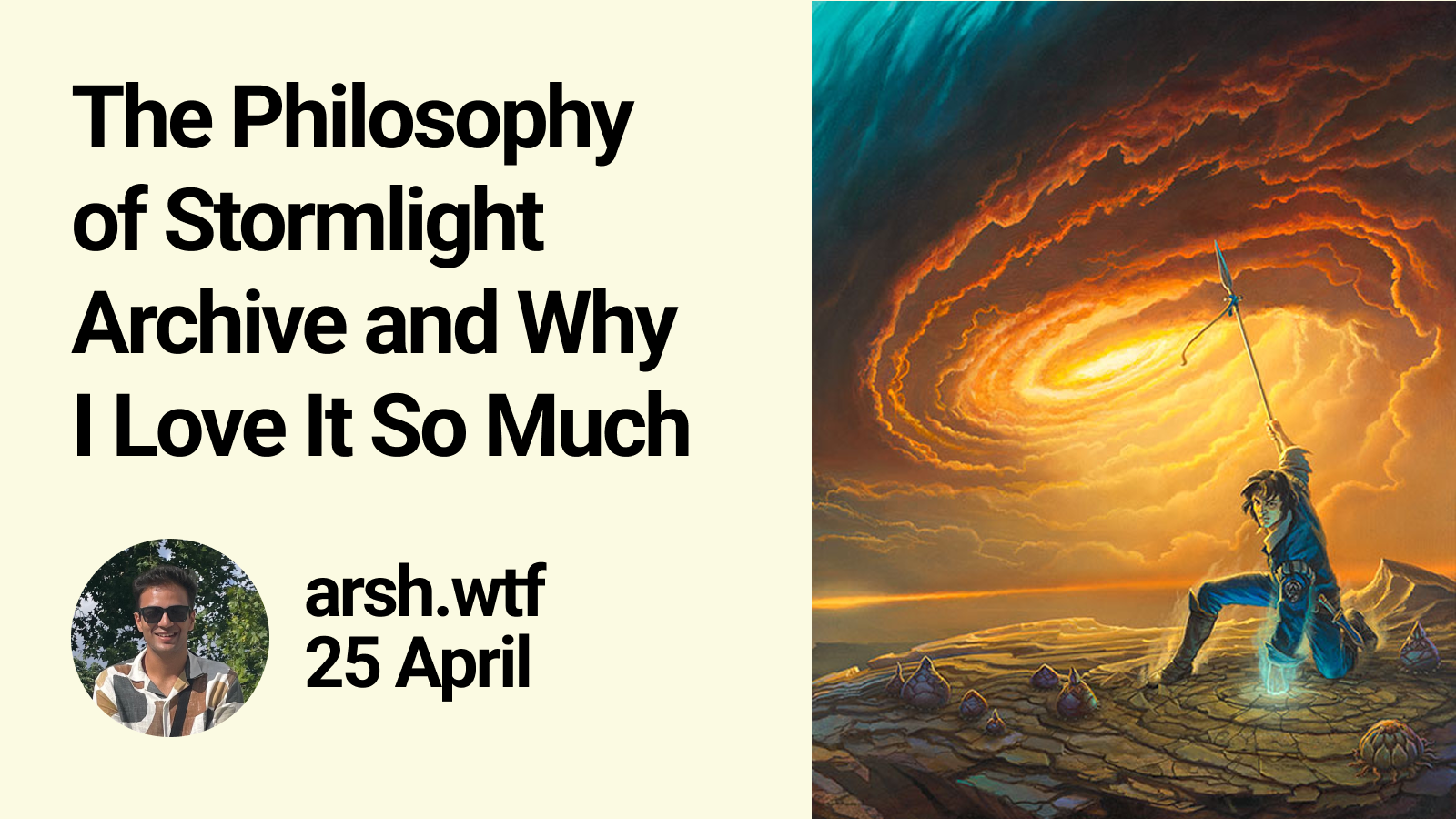 image from The Philosophy of Stormlight Archive and Why I Love It So Much