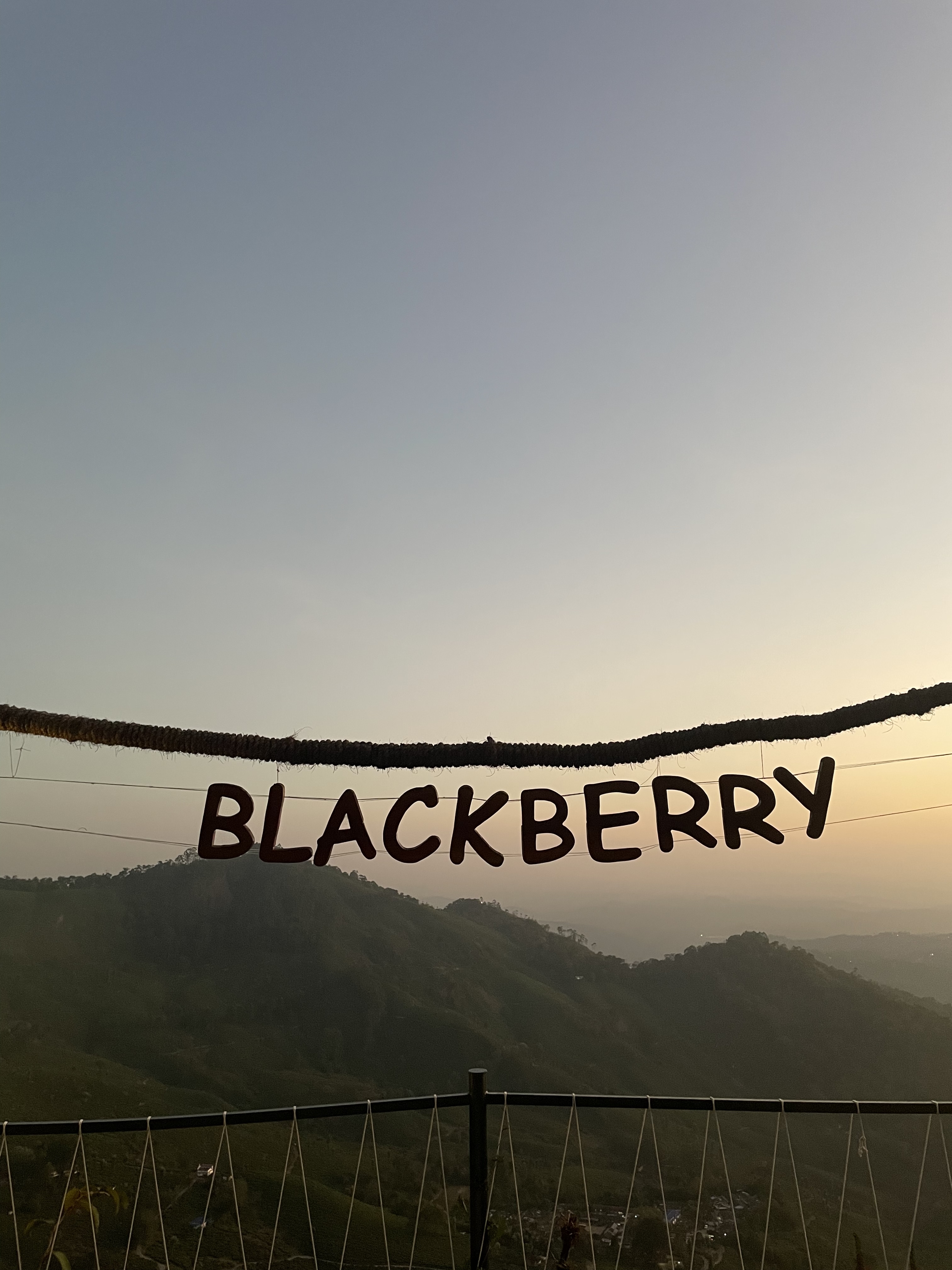 view from blackberry resorts